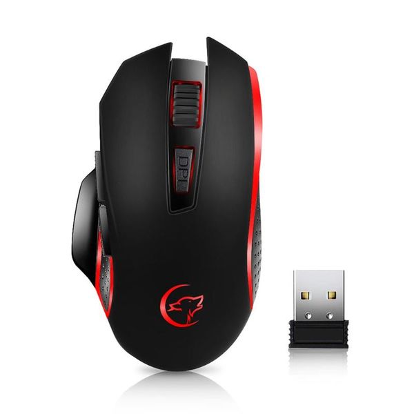 

2.4ghz wireless mouse gamer game mice with usb receiver mause for pc gaming lap.