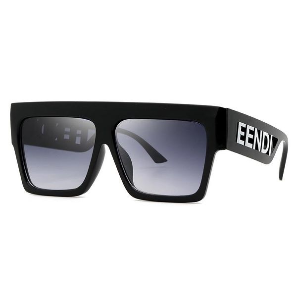 

sunglasses designer women men fashion square big frame vintage shades retro eyeglasses eyewear uv400 sun glass, White;black