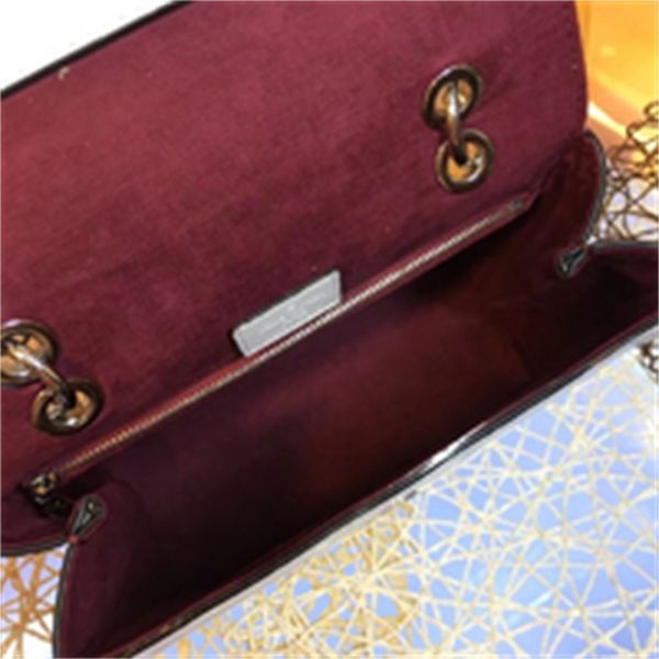 

brand designer luxury k9ox m53694 water ripple shoulder bag white women handbags iconic bags handles shoulder bags totes cross body bag, Red;black