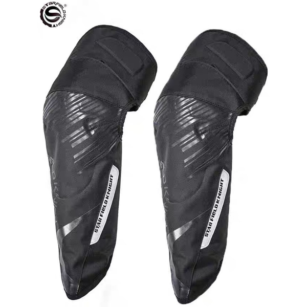 

motorcycle armor winter keep warm knee pad for motocross waterproof long brace anti-fall reflective protector riding gear
