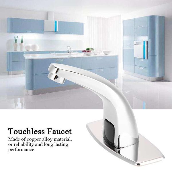 

bathroom automatic infrared sensor tap sink hands touchless faucet water saving inductive electric basin faucets