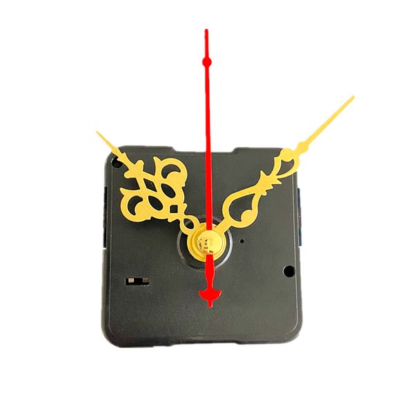 

50sets silent sweep 12mm shaft 5mm screw thread quartz clock movement mechanism for diy wall clock repair replacement kits