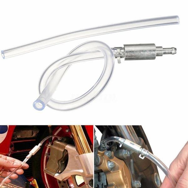 

motorcycle exhaust system clutch brake bleeder hose one way valve tube bleeding tool kit car