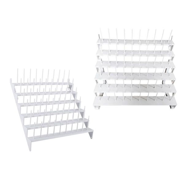 

other arts and crafts 60 spool holder sewing thread rack tools tablewall mount organizer