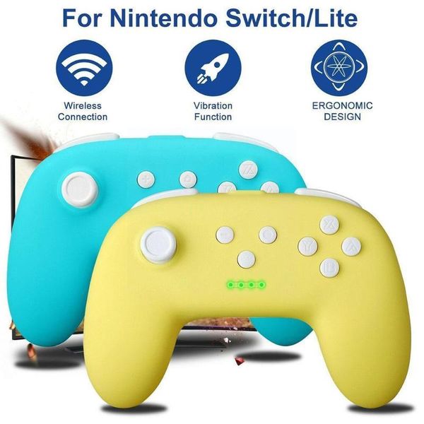 

game controllers & joysticks 2pack bluetooth wireless pro controller gamepad joypad ns joystick for switch video turbo lite n4b9