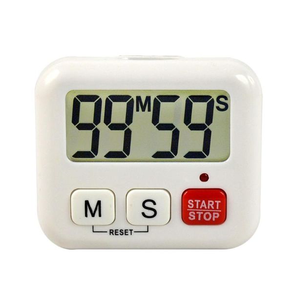 

timers digital kitchen timer cooking large lcd display loud alarm countdown clock up 99 minute sport stand magnetic backing