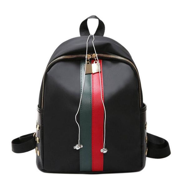

backpack women high street travel soft waterproof pu leather fashion retro girls school backpacks