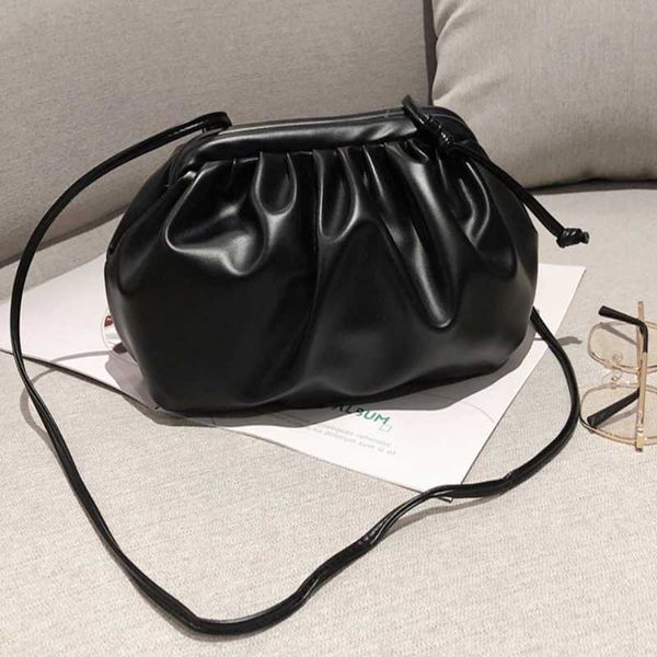 

evening bags womens pouch dumpling crossbody bag cloud handbag soft clutch purse shoulder