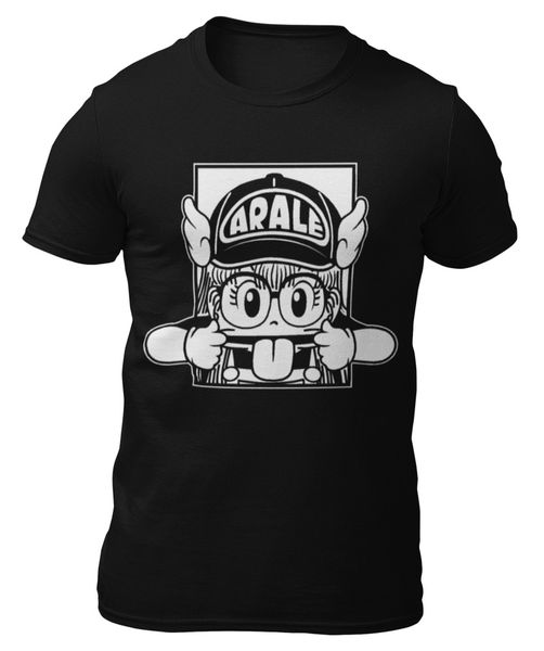 

T-shirt-ARALE-dr slump-t-shirt -, White;black