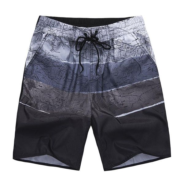 

board shorts men fast dry air beach swimwear polyester summer casual outwear short pants plus size -5xl men's, White;black