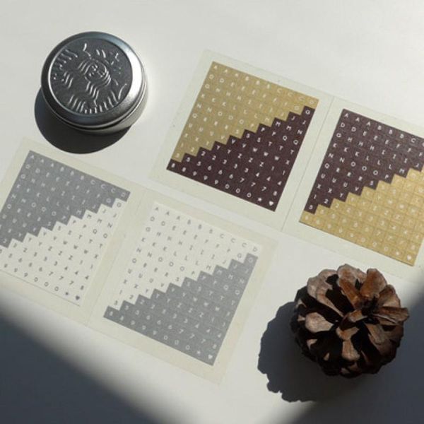 

2sheets korea suatelier scrapbooking label paper book sticker letters stationery diy craft decoration household supplies gift wrap