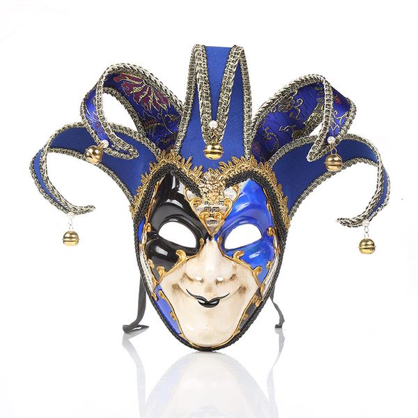 

party masquerade ball venice, italy full face halloween mask straight