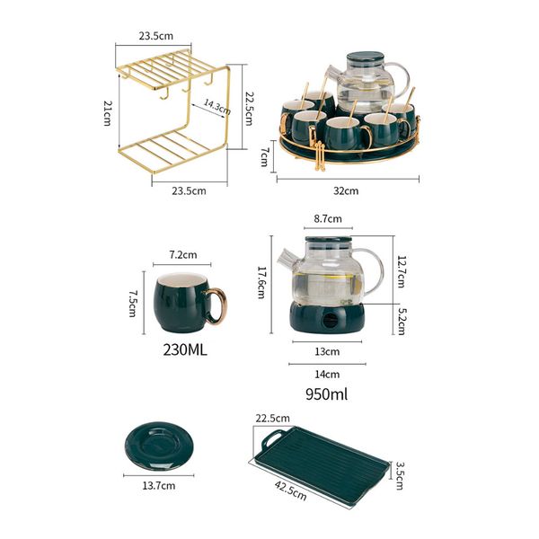 

tea infusers teapot cup rack