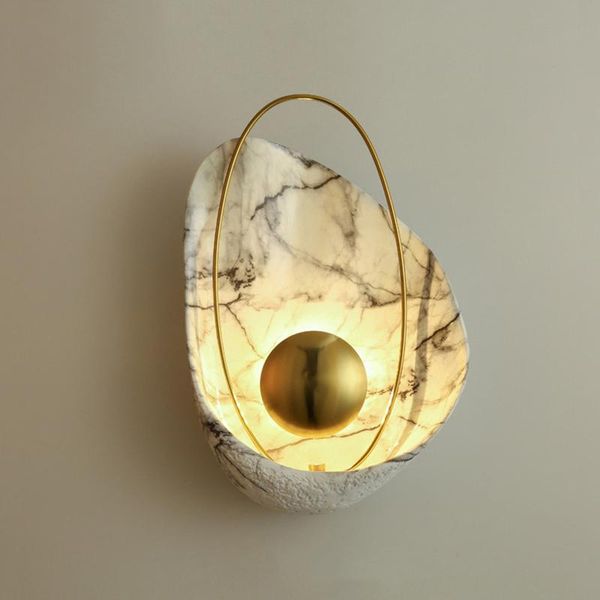 

wall lamp nordic luxury sconce fashion el bedroom bedside wandlamp bra lampara pared interior aisle corridor lighting