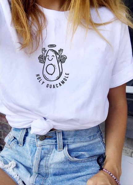 

holy guacamole graphic tee cute womens t shirts funny tumblr fashion vegetarian avocado taco white