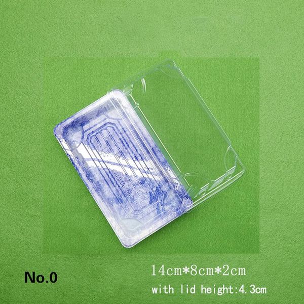 

disposable take out containers blue sushi box color high-end packaging salmon sashimi