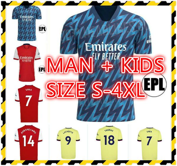 

smith rowe sambi gunners thomas saka soccer jerseys dani ceballos pepe football shirts 2021 2022 fc gunner odegaard martinelli jersey man ki, Black;yellow