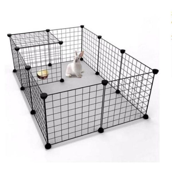 

stackable multi-layer multi-function fence pet dog cat cage game kennels & pens
