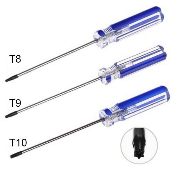 

hand tools t8/t9/t10 torx security screwdriver tamper proof driver for xbox 360 wireless controller 45# steel