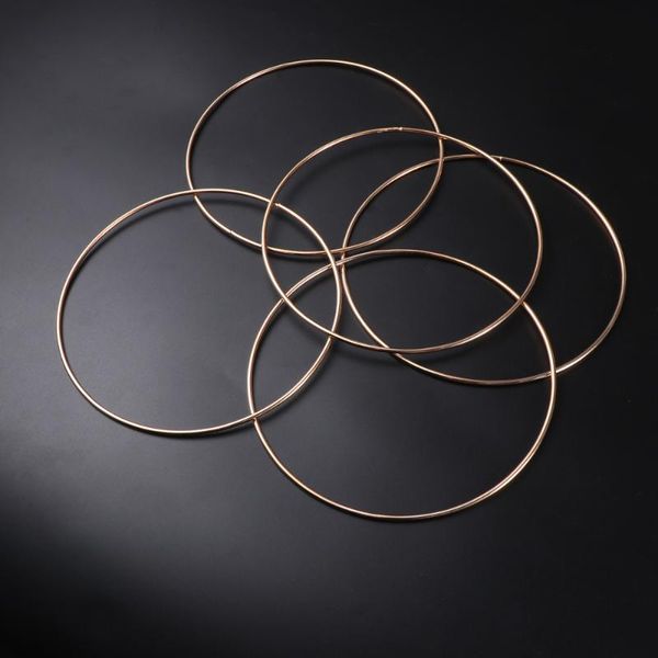 

decorative objects & figurines 10pcs dreamcatcher iron ring diy dream catcher round accessories (35mm)