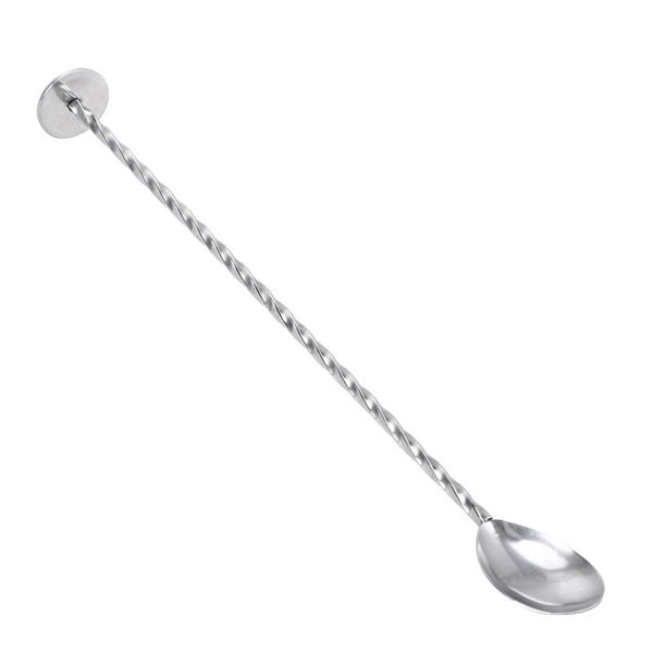 

spoons 1 pc creative stainless steel bar cocktail mixing spoon spiral pattern long handle stirring spoon(zx021)
