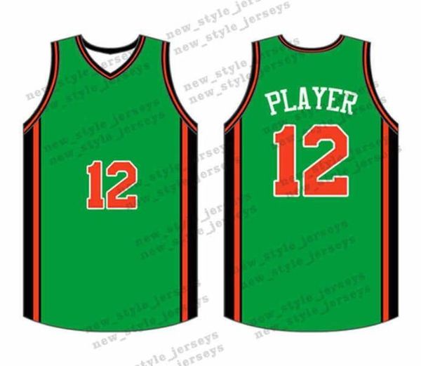 

474mens women kids youth custom cool running jersey a1155 5free, Black;yellow