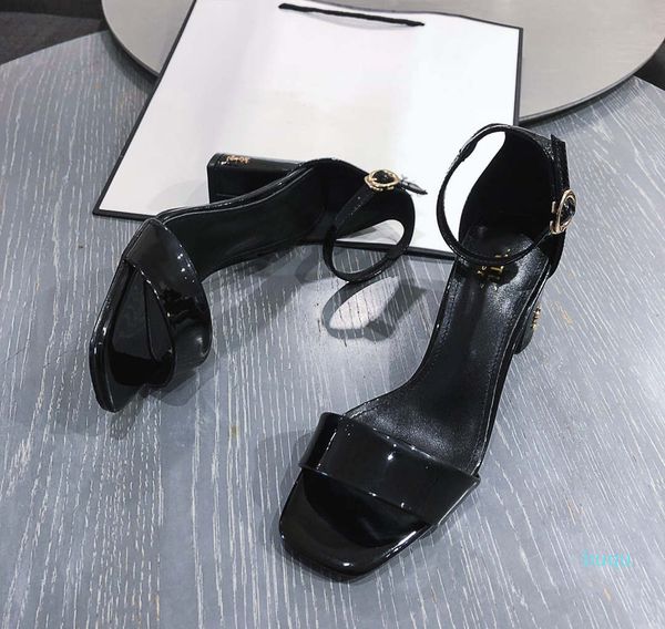 

designer- women shoes fashion sandals high heels sandals high heels, Black