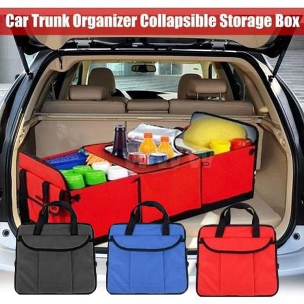 

car organizer truck suv storage basket trunk bag box thermal cooler outdoor