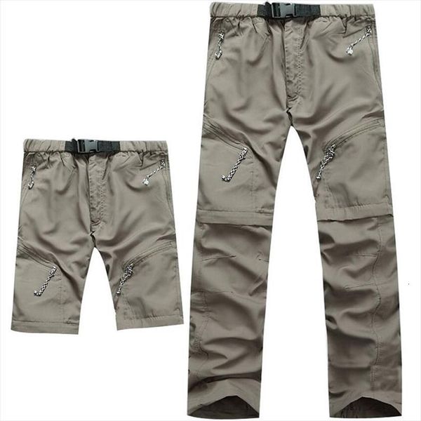 

quick dry outdoorsports hikingclimbingfishingcamping removable women pants straight breathable trousers, Black