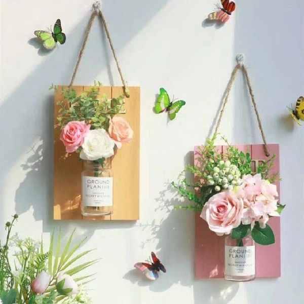

decorative flowers & wreaths artificial gypsophila diy home decor wall hanging fake wedding living room backdrop decoration accessories
