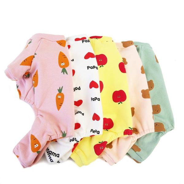 

dog clothes winter pet autumn and thick four-legged teddy bichon sweater apparel