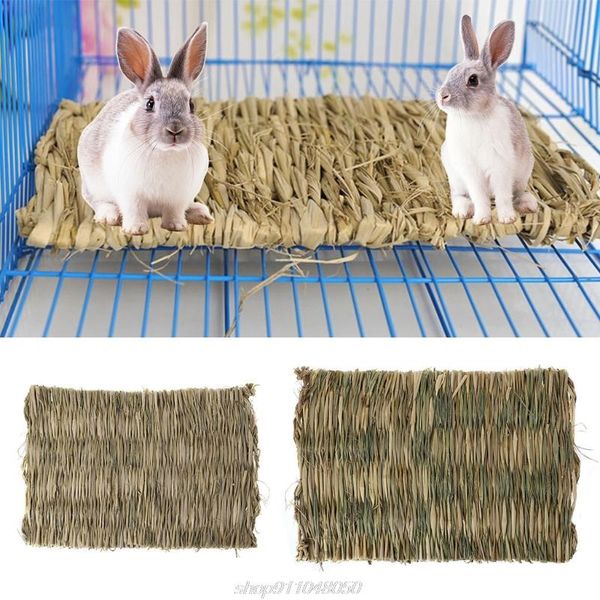 

small animal supplies grass chew mat hamster cage bed house pad a07 21 drop
