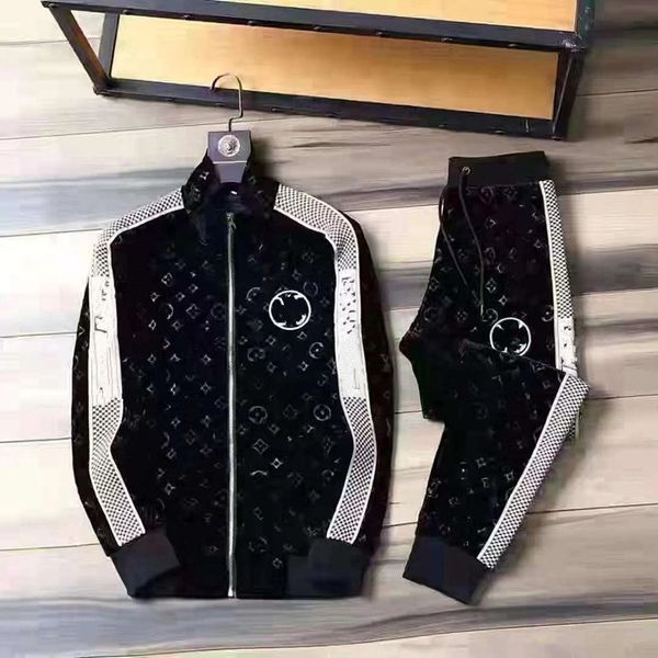 

embroidery pants designer en and women tracksuit design casual high-quality hoodies jacket pants trousers jogging sportswear 2021 jogging ja, Gray
