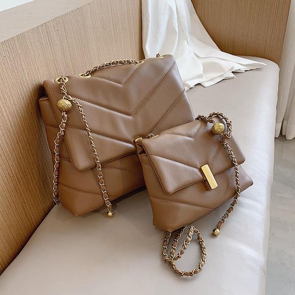 

evening bags vintage chain designer shoulder for women 2021 winter trend pu leather luxury handbags women's crossbody bag