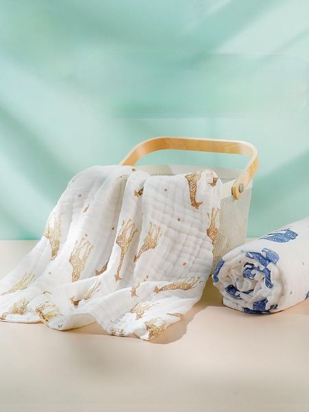 

towel autumn winter thick cotton gauze absorb water quickly dry no sheding does not pilling children's bath