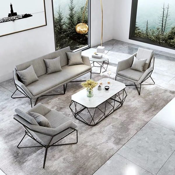 

fashionable living room furniture beauty salon home stylish simply mordern