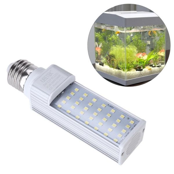 

bulbs ueetek 7w e27 led energy saving lamp to fit all fish pod and box aquariums (white)
