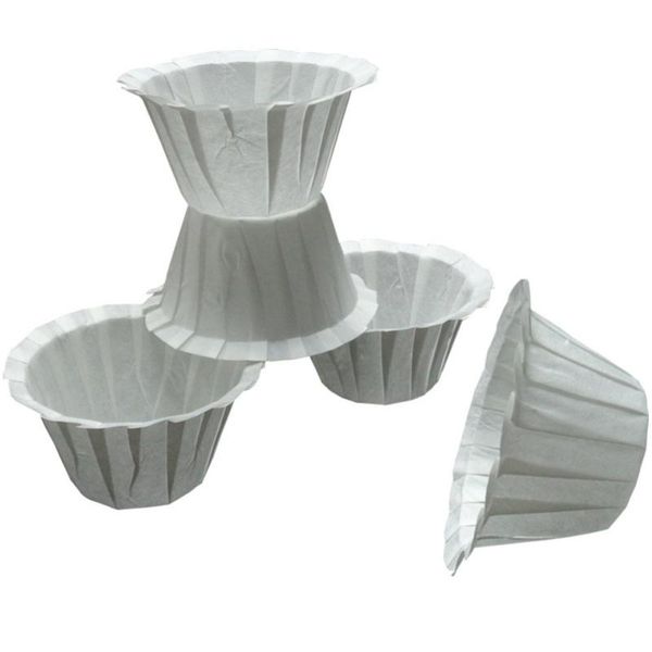 

coffee filters 50pcs paper disposable cups replacement k-cup