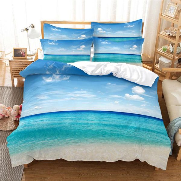

bedding sets 3d sea set  duvet cover bed cotton bedroom