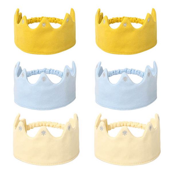 

girls hair accessories baby headbands ribbons for childrens cotton belt female autumn and winter newborn crown ornament b9093, Slivery;white