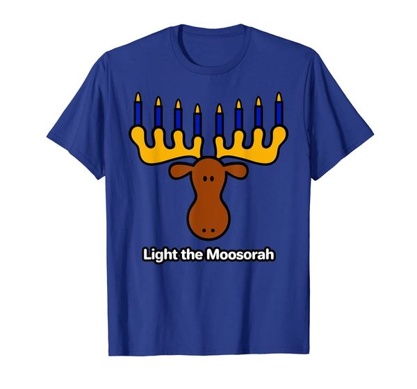 

Cute Moose Menorah Funny Jewish Hanukkah T-Shirt, Mainly pictures