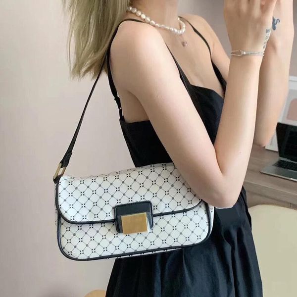 

evening bags retro totes women designer pu leather female casual handbags print strap small lady crossbody purse messenger