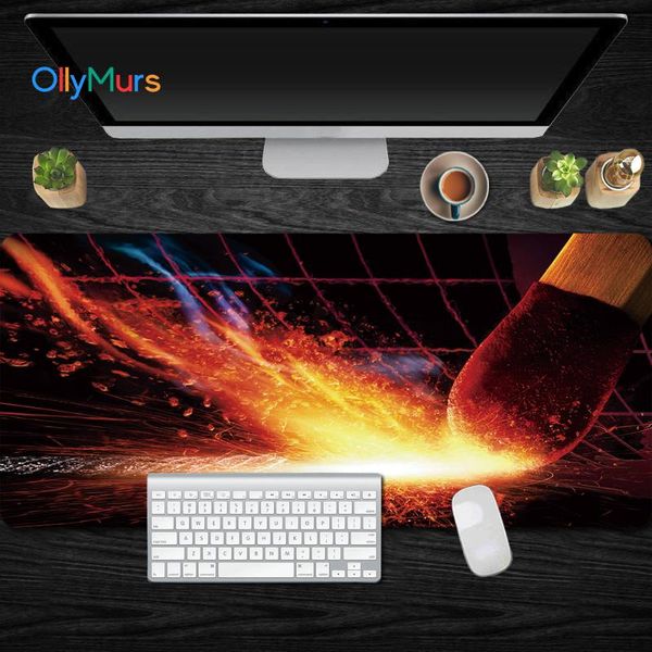 

mouse pads & wrist rests large game mousepad personality 80x30cm accessories computer keyboard carpet pad pc notebook gamer desk mat office