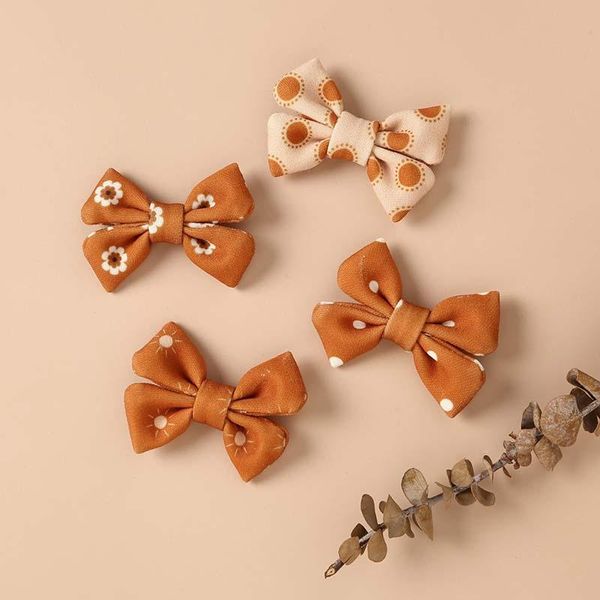 

oaoleer baby hair clips lovely bows barrette colorful children girl hairpin barrettes accessories, Slivery;white