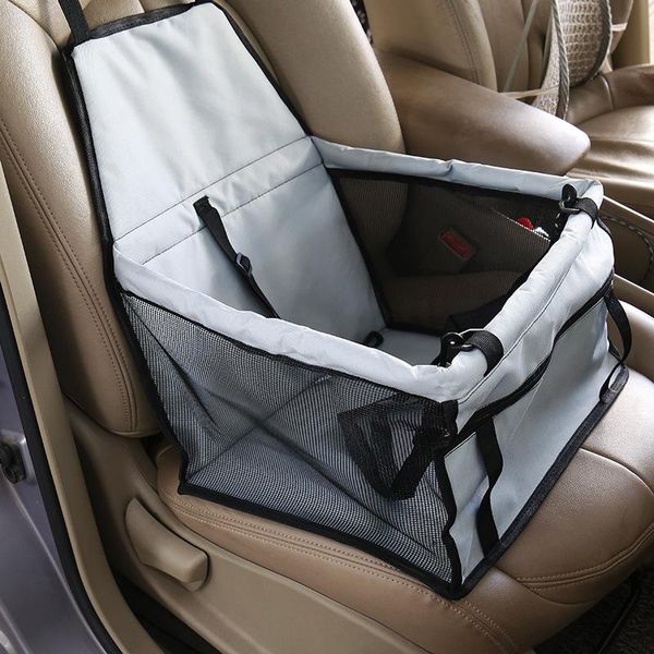 

dog bag basket front seats solid color pet cat seat protector waterproof puppy safety travel mesh portable kennels & pens
