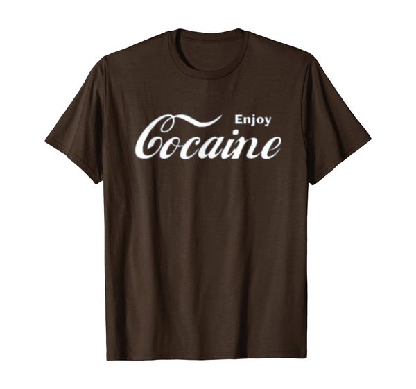 

Funny Enjoy Cocaine Shirt Rave EDM Disco Party Drug User T-Shirt, Mainly pictures