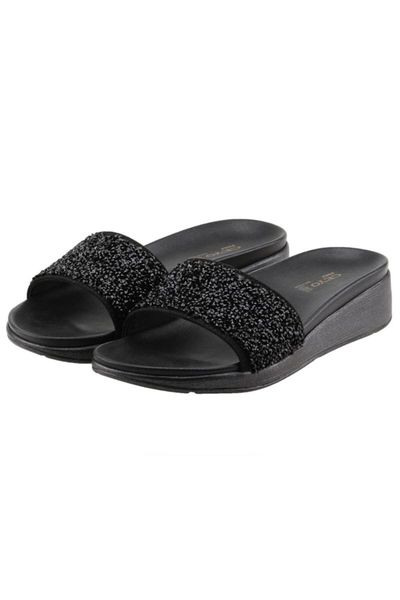 

slippers comfort 9962 daily anatomical, Black