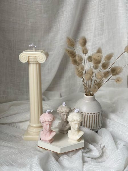 

craft tools wax melt mold 3d silicone for candle making roman pillar david beeswax candles diy plaster