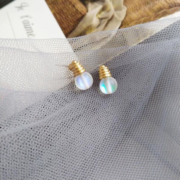 

dangle & chandelier han edition temperament of fashionable individual character creative design bulb shape earrings woman's jewelry gif, Silver