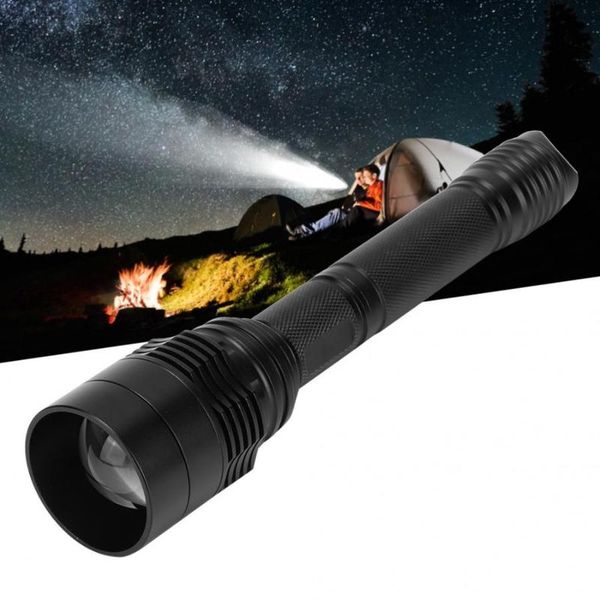 

portable waterproof torch for aluminum alloy outdoor camping emergency rechargeable flashlights torches